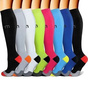 Compression Socks for Women & Men Circulation 15-20 mmHg S/M NWOT